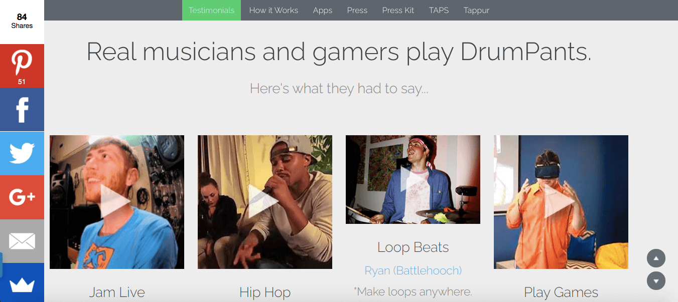 Strikingly user's online store screenshot Strikingly user's online store screenshot